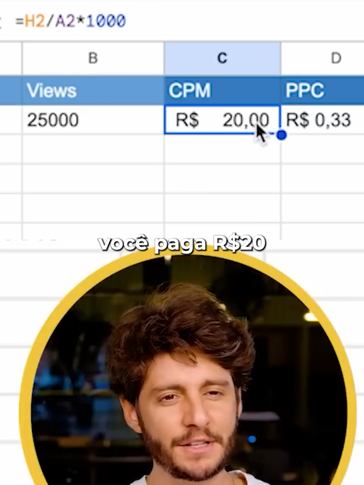 O GUIA essencial para COMEÇAR no MARKETING DIGITAL Começar no marketing digital sem antes entender alguns conceitos básicos pode se tornar uma tragédia. Alguns indicadores impactam diretamente suas vendas e seu planejamento. 🔸 CPM (Custo por Mil Impressões): É uma métrica que representa o custo que um anunciante paga para que seu anúncio seja exibido 1.000 vezes em um site, aplicativo ou outra plataforma digital. 🔸 CTR (Click-Through Rate): Mede a proporção de pessoas que clicam em um link, anúncio ou outro elemento online em relação ao número de vezes que ele foi exibido marketing digital, marketing digital de conteúdo, marketing digital redes sociais, marketing digital SEO, marketing digital mídia paga, marketing digital automação de marketing, marketing digital análise de dados, marketing digital e-mail marketing, funil de vendas, marketing digital branding, marketing digital storytelling, marketing digital copywriting, marketing digital Google Analytics, marketing digital conversão otimizada, marketing digital landing pages, marketing digital inteligência artificial #MARKETING #marketingdigital #empreendedor #vendasonline #LeandroLadeira #perpétuo #fórmuladelançamento #engajamentonotiktok #ganhardinheiro #ganhardinheiroonline #lançamento #EricoRocha #copywriter #hotmart #sercriativo #português #infoproduto #cursosonline #venda #copy