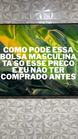 Bolsa De Peito Masculina À Prova D'água De Grande Capacidade Com Carregamento USB#bolsa #bolsamasculina #usb 
