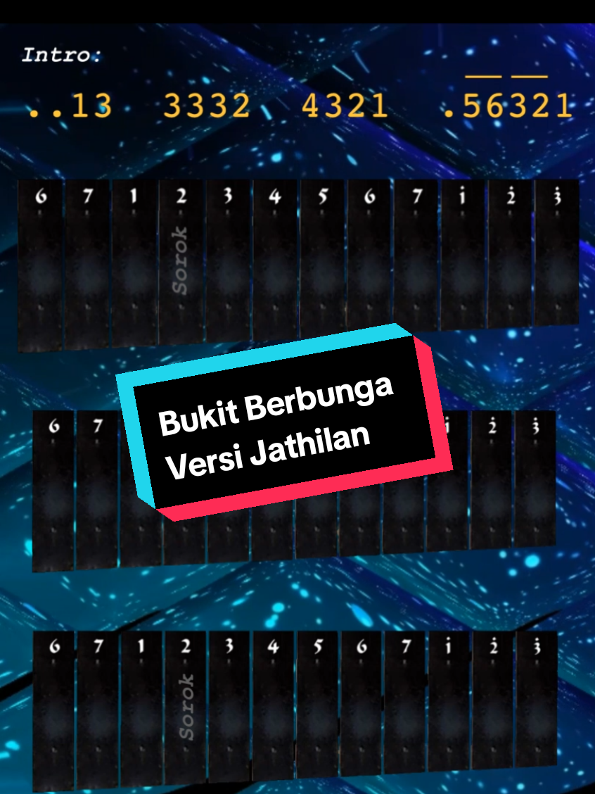 Belajar gamelan Bukit Berbunga versi Jathilan. Full version? Nanggapo dewe! Jathilane @tmsatriya_ayodya.crew Wiraswara : @hilkaderishta  @febriws10  Ampun kesupen nganggo Sound Syatem @smbproduction01 @black_wanz_production  #notasigamelan #belajargamelan #gamelanjawa #bukitberbunga #jathilan #jathilanjogja 