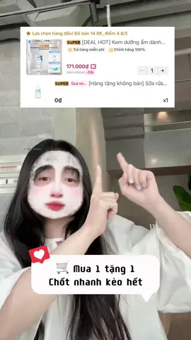 Chốt nhanh tay xị em ơi, giá đang hời mà còn có quà nữa á 😍😍 #cerave #Tmyunbox 