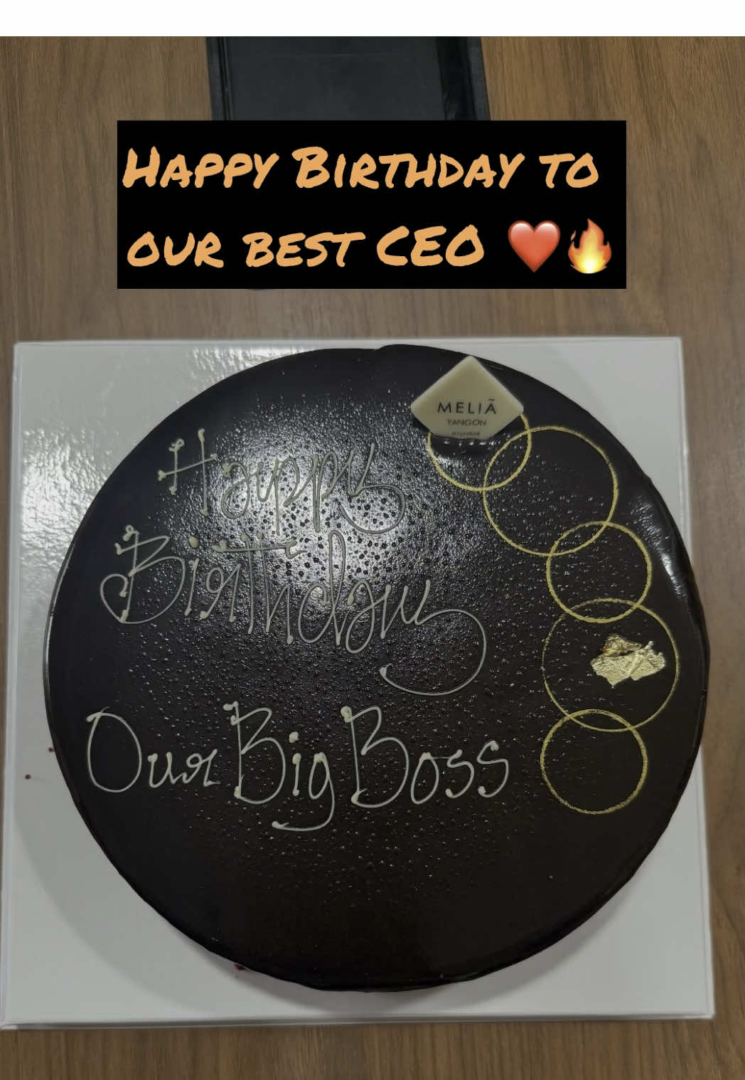 Happy Birthday to our best CEO ❤️🔥 🚀May your days be filled with limitless energy, and your years overflow with success and joy.  With all our love and gratitude, Your Piti Family🫶🏼 #happybirthday #OurCEO #birthdaycake #fyppppppppppppppppppppppp#trending 