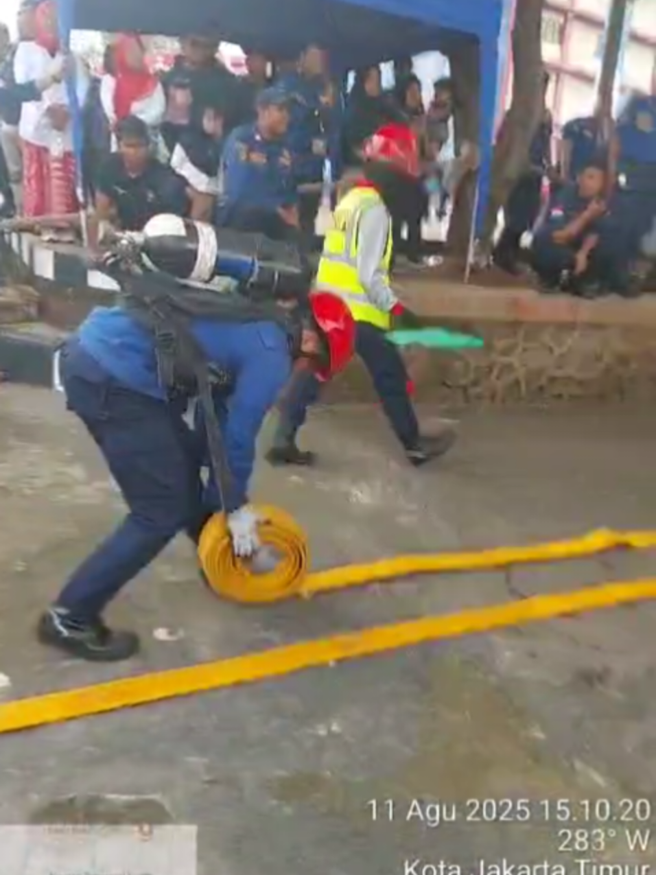 keseruan hari ini JFFC di Pusdiklatkar Ciracas  #damkarindonesia #pemadamkebakaran #rescue  #viraltiktok #viralvideo #jakarta #fyppppppppppppppppppppppp 