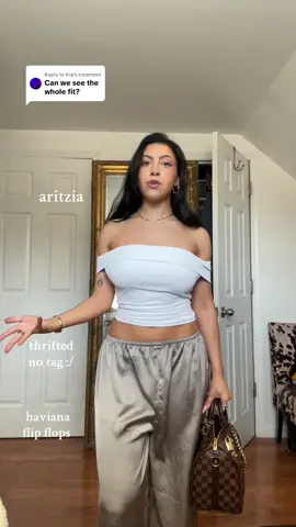 Replying to @Kia yes ! I honestly really loved this outfit and she will be repeated soon 🫡 #fyp #summeroutfits #OOTD #ootdinspo 