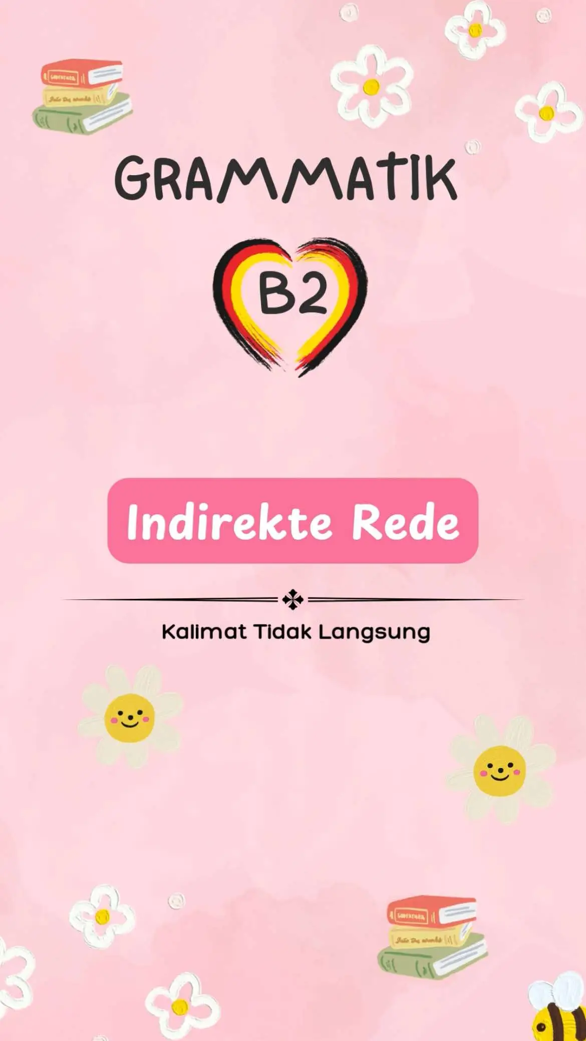 Buku : Hueber Grammatik B2 #fyp #grammatikb2 #belajarbahasajermangratis #indirekterede #belajarbahasajerman #tatabahasajerman #bahasajermanmudah #belajarjermanotodidak #bahasajermanseharihari #deutsch #kursusbahasajermangratis #lesbahasajerman #deutsch #konjungtiv1 #konjungtiv2 