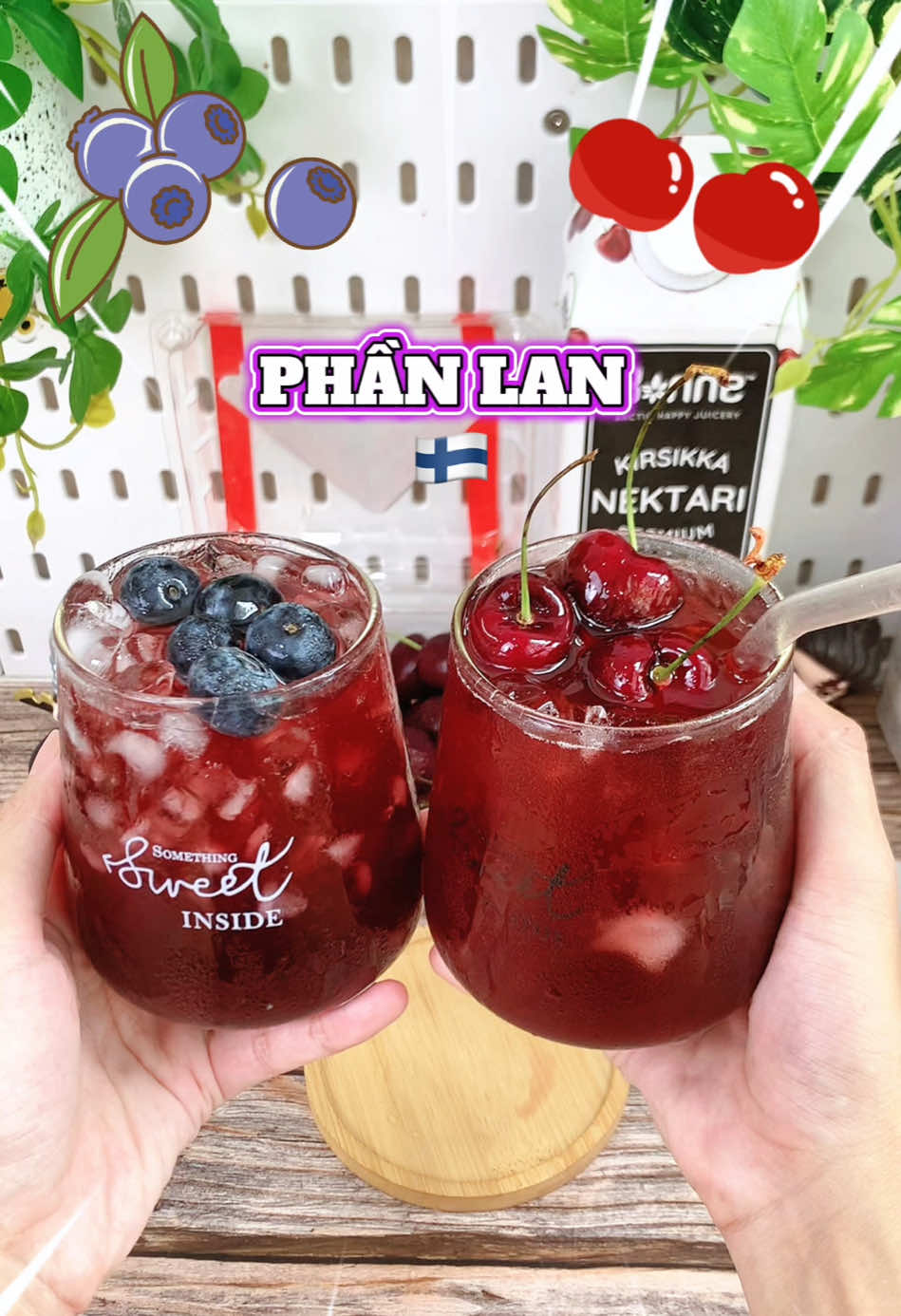 Nước ép việt quất có 250g việt quất tươi. Nước ép Cherry có 1.4kg cherry tươi tự nhiên nhập khẩu Phần Lan 🫐🍒 #nuocep #nuoceptraicay #nuocepvietquat #nuocepcherry #nuocepluudo #nuoceptaoxanh #nuocepdaumay #bonnejuice  #bonnevietnam #juice #vietquat #blueberry #cherry #taoxanh #daumay #luudo #MuaTaiTikTokShop #TikTokShop #SaleVuiFreeShip #salegiuathang #thuhaifreeship #xuhuong #viral #fyp #nuocepbonne #bonne 
