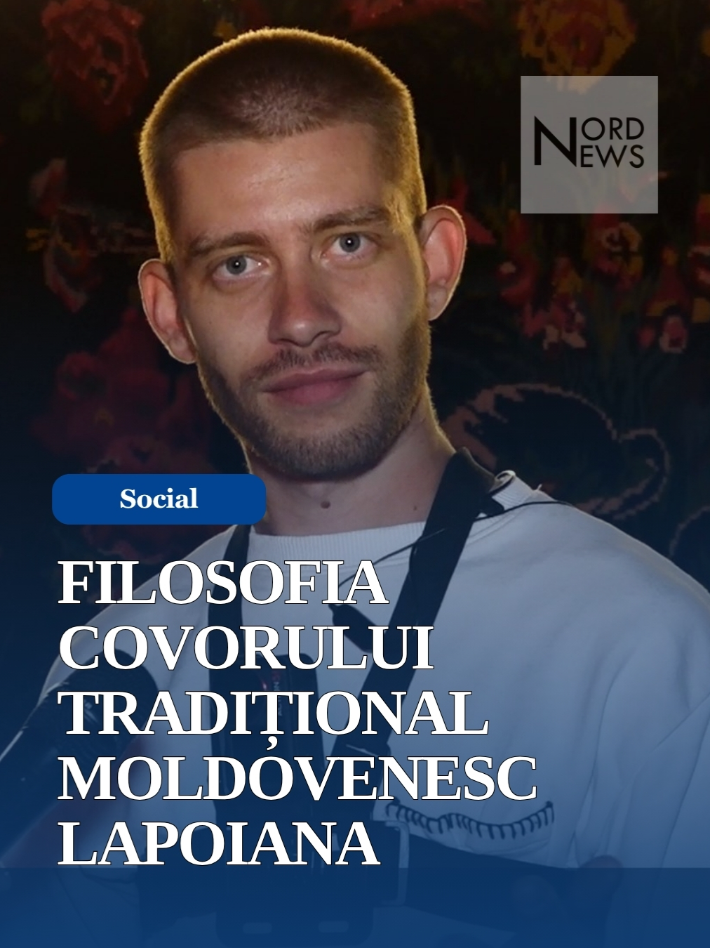 Filosofia covorului tradițional moldovenesc LAPOIANA de la Mihai Șalari Covorul din spate nu este doar un decor, ci un martor al istoriei. El a văzut sute de mii de povești, familii create și destrămate, și poartă cu sine veșnicia satului. @mihaisalari  @lapoianafestival #nordnews #lapoiana