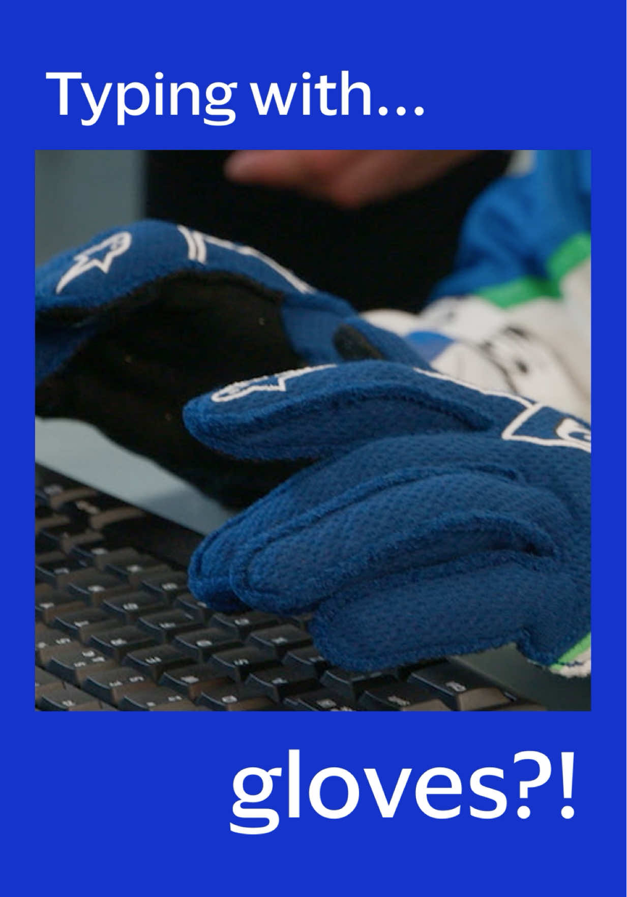 hte gl0v3s neevr cem oiuff #VCARB #IsackHadjar #TakeYourDriverToWorkDay @Visa Cash App RB F1 Team 