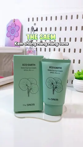 Kem chống nắng nâng tone The Saem #review #unboxing #kemchongnang #kemchongnangnangtone #kemchongnangthesaem #thesaem #xuhuong #viral 