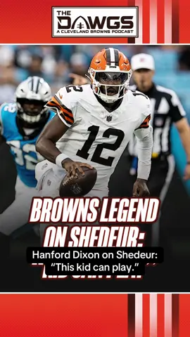 Hanford Dixon says Shedeur Sanders can play #fyp #clevelandbrowns #browns #shedeursanders #nflpreseason 