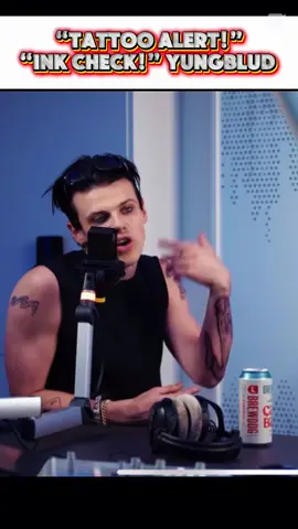 “Tattoo Alert!” “Ink Check!” Yungblud #Yungblud #Tattoo #RockStyle #quirky 