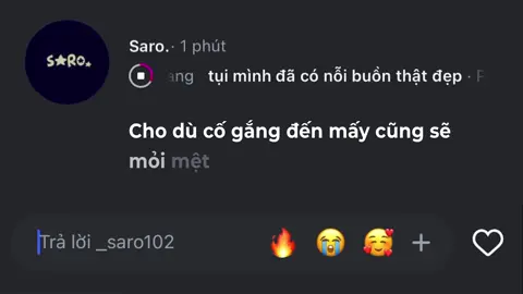 Tụi mình đã có nỗi buồn thật đẹp ^^ #_saro102 #lyrics #nhachaymoingay #xuhuong 