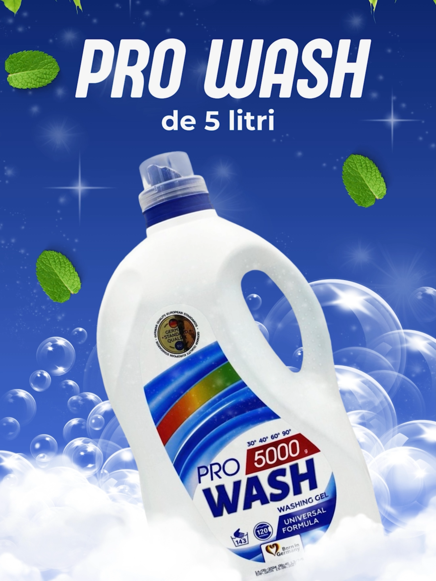 🧼 Pro Wash 5 litri – la doar 20.99 lei, la Magros! Calitate superioară pentru spălare impecabilă, ideal pentru marketuri și magazine cu produse de uz casnic. 📍 Doraly, Pavilion T, Șoseaua București–Urziceni 31, Afumați 📍 Bulevardul Metalurgiei 132A, București 🌐 www.magrosb2b.ro 📞 ‪‪+40 723 531 727‬‬ #Magros #ProWash #Promotie #EnGross #Doraly #Bucuresti #OferteMagros