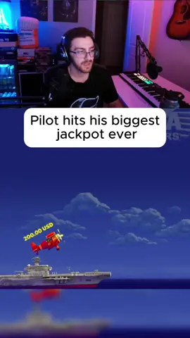 Pilot hits his Biggest jackpot ever #aviamasters #jackpot #plane 