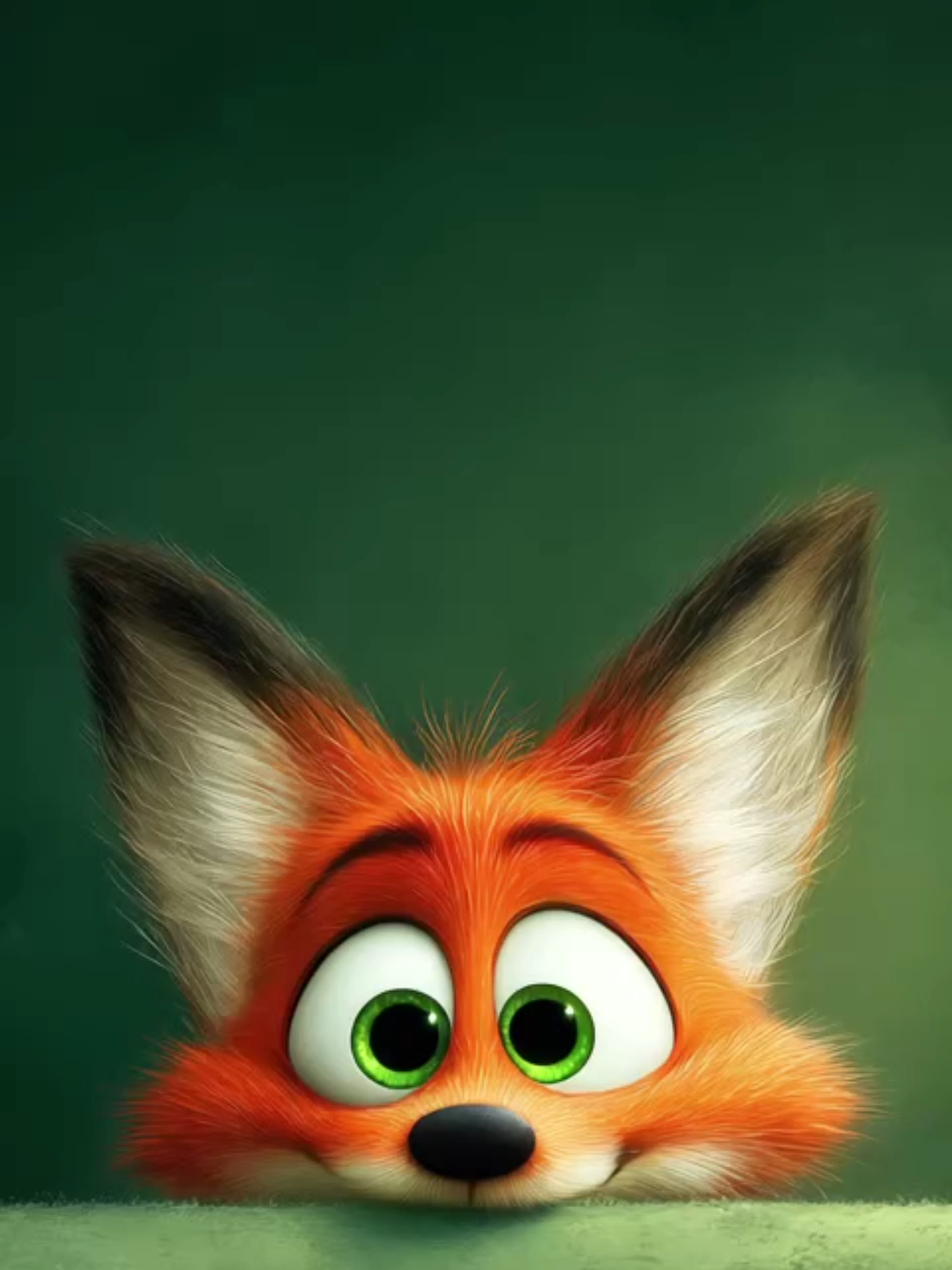 Live Wallpaper | 🦊 Curious Little Fox #fox #livewallpaper #adorable #foxyvibes #cartoon #cuteanimal #furryfriend #aivideo #wallpapervideo #bigeyes #fyp #foxlove