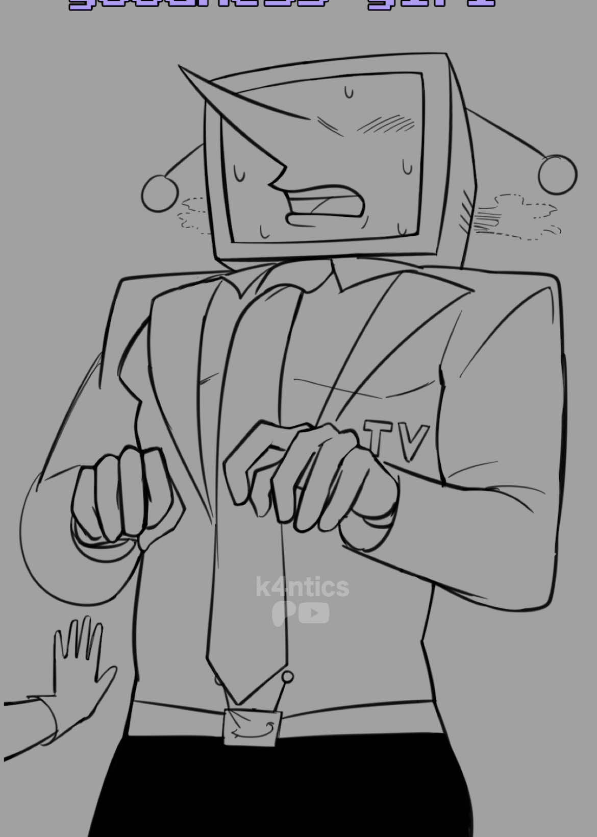 they just met btw #queentenna #tenna #mranttenna #deltarune #funny #animatic #animation 