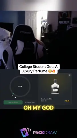 College Student Gets A Luxury Perfume 😳🔥 #kickstreaming 