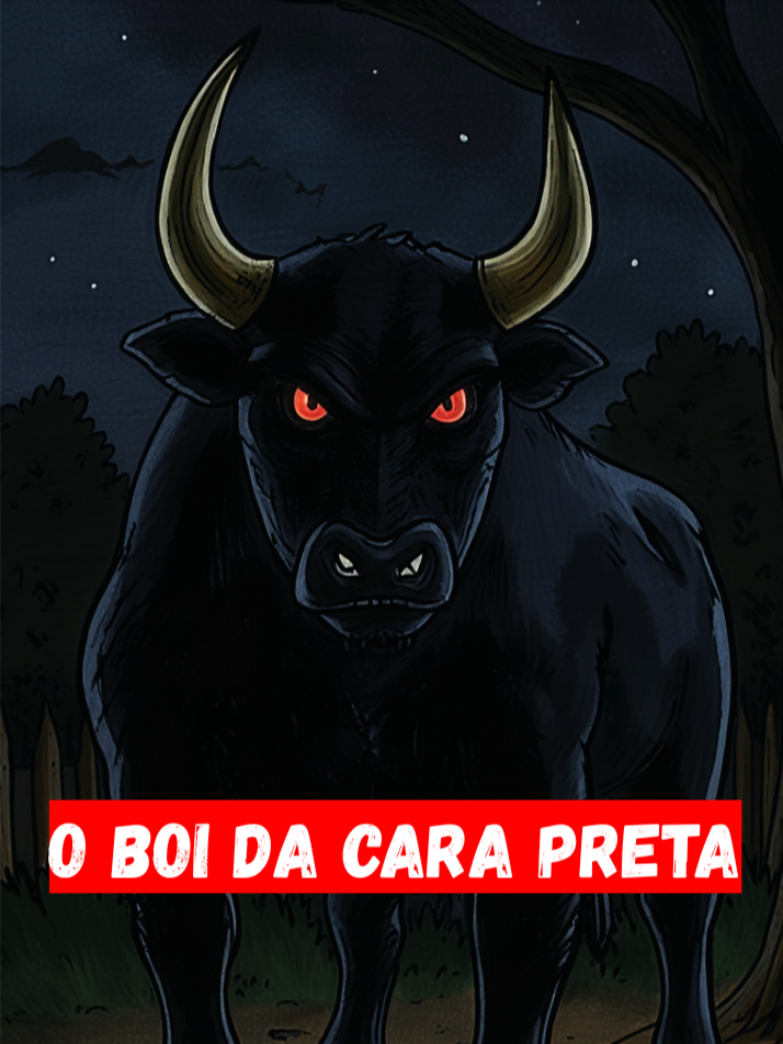 O Boi da Cara Preta | Lenda Urbana Brasileira 🇧🇷 #terror #boidacarapreta #historias #lendasurbanas #vocesabia #historiasdeterror