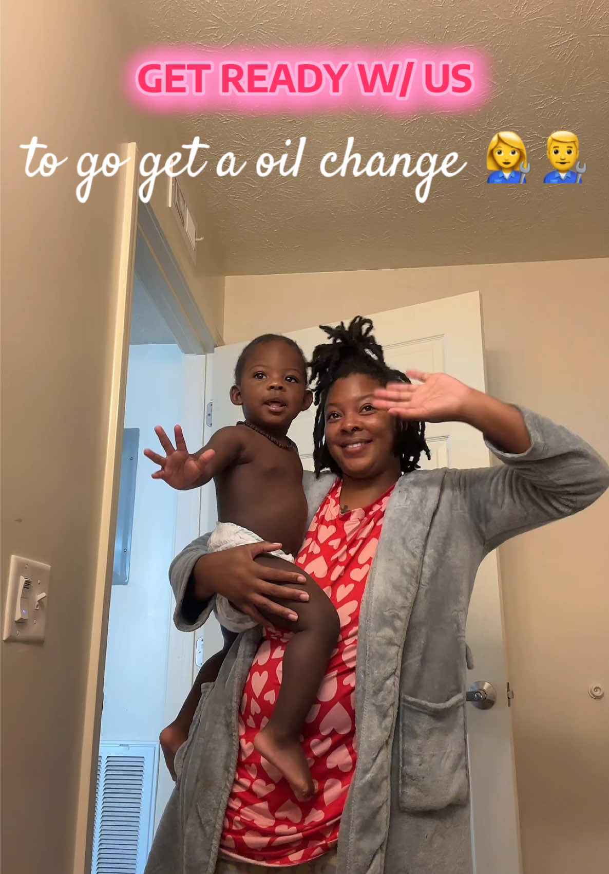going to get an oil change, have a great day🫶🏾 #fyp #viral #getreadywithme #blackmom #MomsofTikTok #foryou #singlemom #momtok #ditl 
