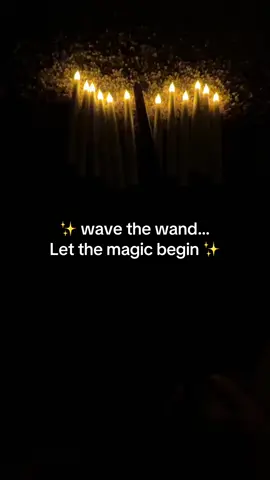 These floating candles + magic wand = instant Halloween vibes 🎃 🕯️ turn them on and off for just a flick. #FloatingCandleCandles #MagicWandCandles #HalloweenDecor #SpookySeasonDecor #HalloweenVibes 