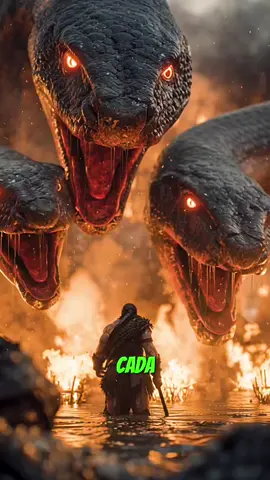 Hércules vs la Hidra: La batalla más brutal de la mitología ⚔️🔥 Descubre cómo Hércules enfrentó a la Hidra de Lerna, el monstruo más venenoso de la mitología griega. 🐍⚔️ #mitologiagriega  #mitologia  #historia #viral 