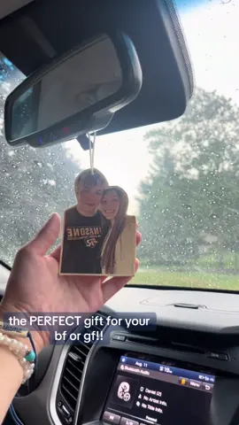 I absolutely love seeing this eveytime I get in his car! #giftideas #giftforhim #giftforher #pictures 