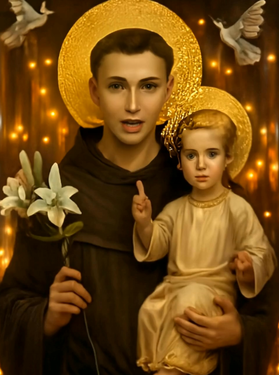 Meu Santo Antônio #santoantonio  #santoantoniodejesus #santoantoniopequenino #santos #catolicos #oracao #oração #novena #catolico #prosperidade #benção 