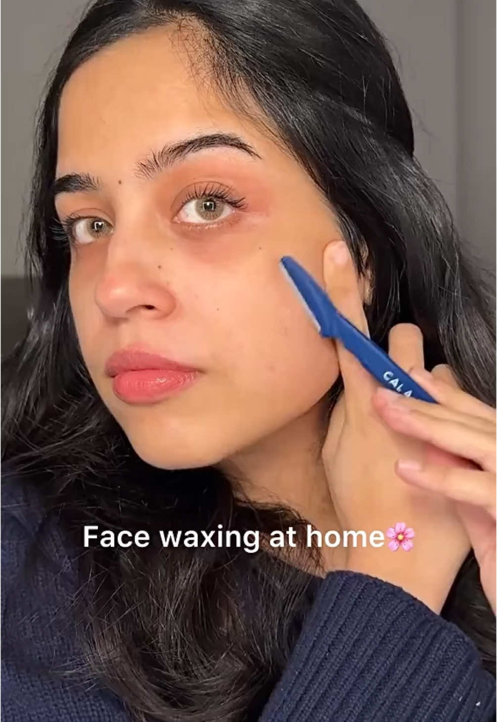 Face waxing at home using @Tress Wellness waxing kit! #brazilianwax #bikiniwax #wakitcheap #waxmachineamazonhair #waxingkit #waxkit #waxkittips #waxpot #legwax