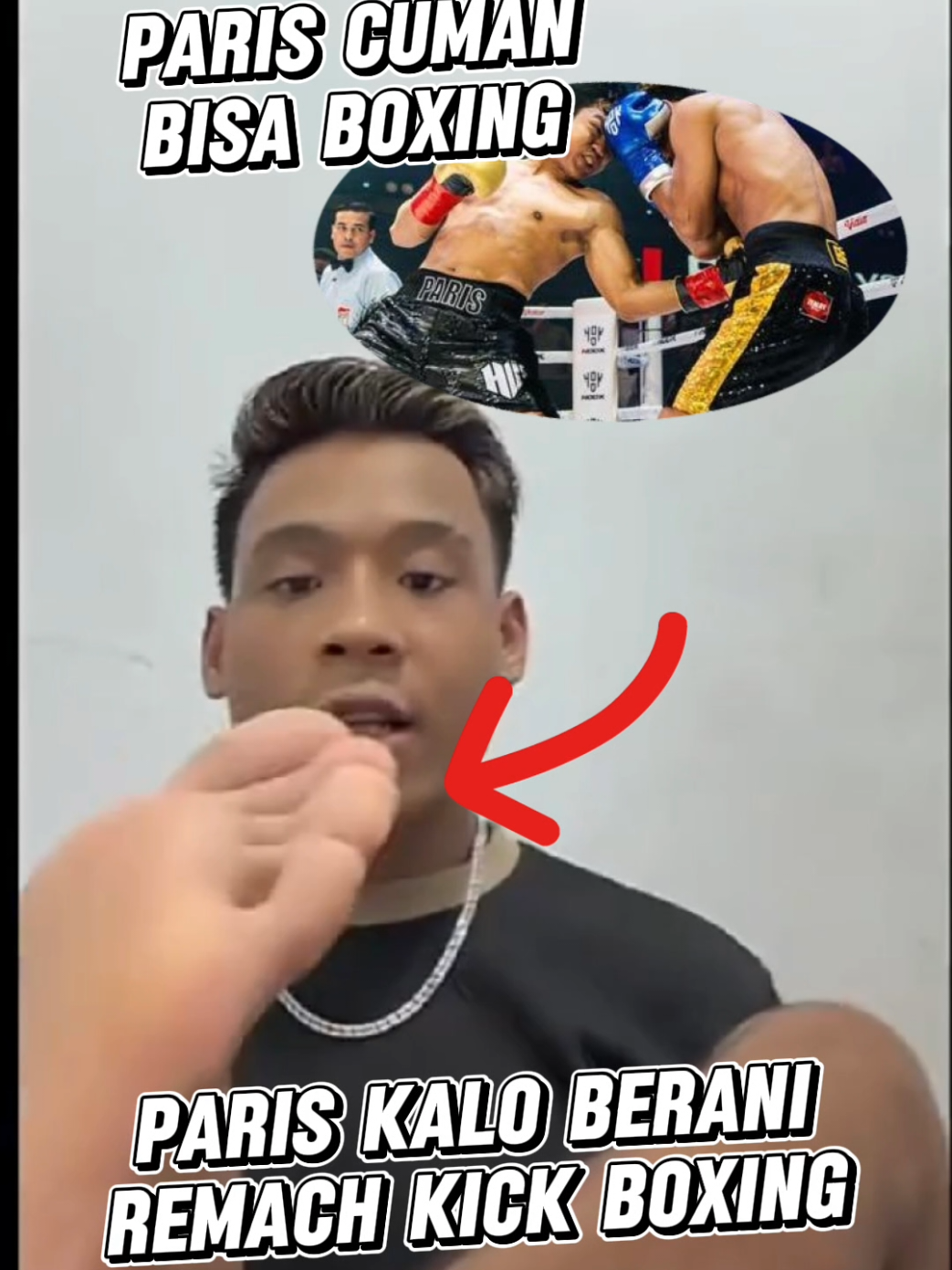 Edi Remach dengan Paris di kick boxing⁉️  kalo Paris berani @Paris pernandes03  #parispernandes #ediboxing #boxing #hss #fyp 