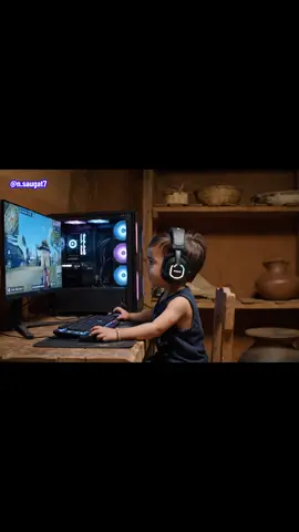 Freefire kheldai babu 😄 #freefirenepal #babyai #GamingSetup #nepal #aamachora 