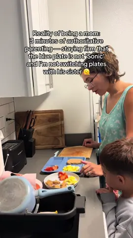 Toddler logic at its finest , it’s just a plate, but apparently it’s “Sonic” and that’s a problem🥲 #MomsofTikTok #momtok #realparenting #momlife  #creatorsearchinsights   
