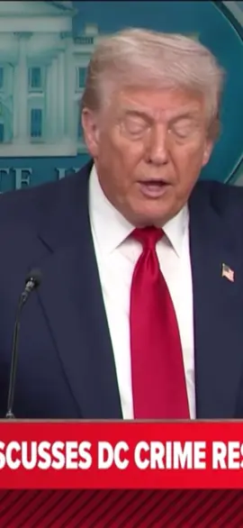 #BreakingNews: President Trump announces MPD will now fall under federal control and deployment of the National Guard. #trump #dc #dmv #washingtondc 