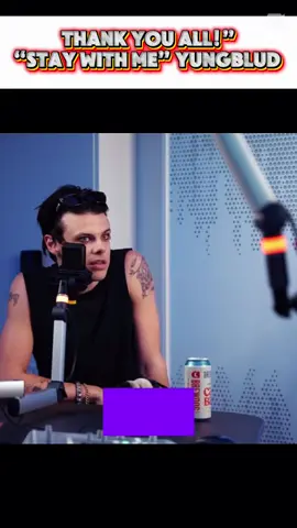 Thank You All!” “Stay With Me” Yungblud #Yungblud #Gratitude #Fans #Heartfelt