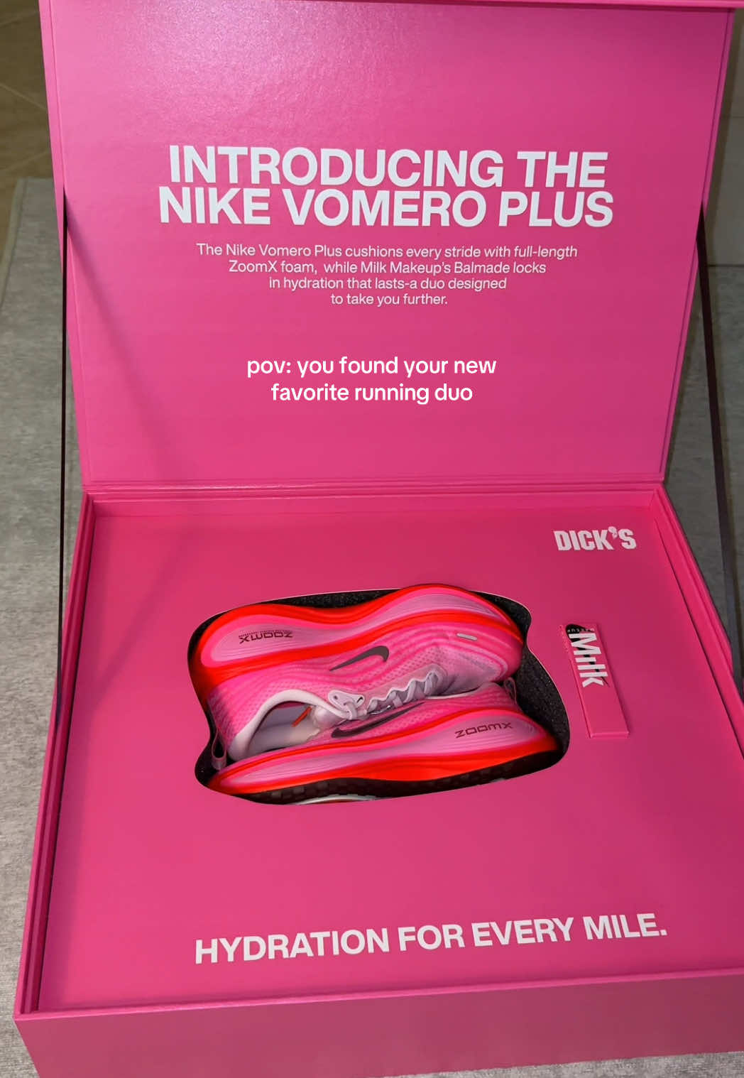 I’m so obsessed with them.  @Nike @milkmakeup @DICKS Sporting Goods  #Running #runningshoes #runtok #runningcommunity