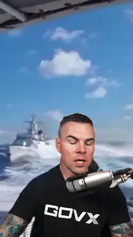 A Chinese Coast Guard Ship Crashed into a Chinese Naval Destroyer.     Shop at @GOVX #govxpartner 