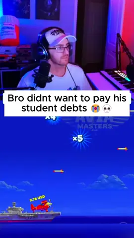 Didn't want to pay his debts 