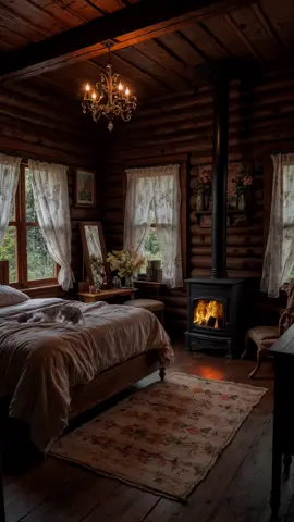 Beutiful cozy cabin in a rainy day 😌❄️ The sound of rain..  #rain #rainfall #rainydays #rainyweather #rainydayvibes #rainlover #rainsounds #soothing #relaxing #calming #peaceful #cabin #cabinlife #logcabin #cozy #cozyvibes #cozyplace #asmrvideo #asmrsounds #relaxingvideos #unitedstates #unitedkingdom #australia #rusia #romania #italy #france 