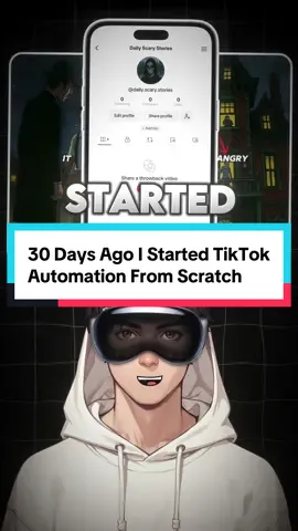 30 days ago I started TikTok Automation from scratch and here’s how it turned out… 😱 #tiktokautomation #ai #aitools #contentcreator #makemoneyontiktok #vidalgo 