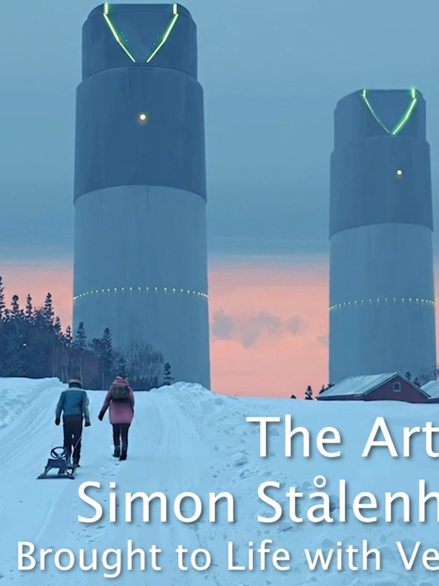Simon Stålenhag Brought to Life with Veo-3 #ai #aivideo #scifi