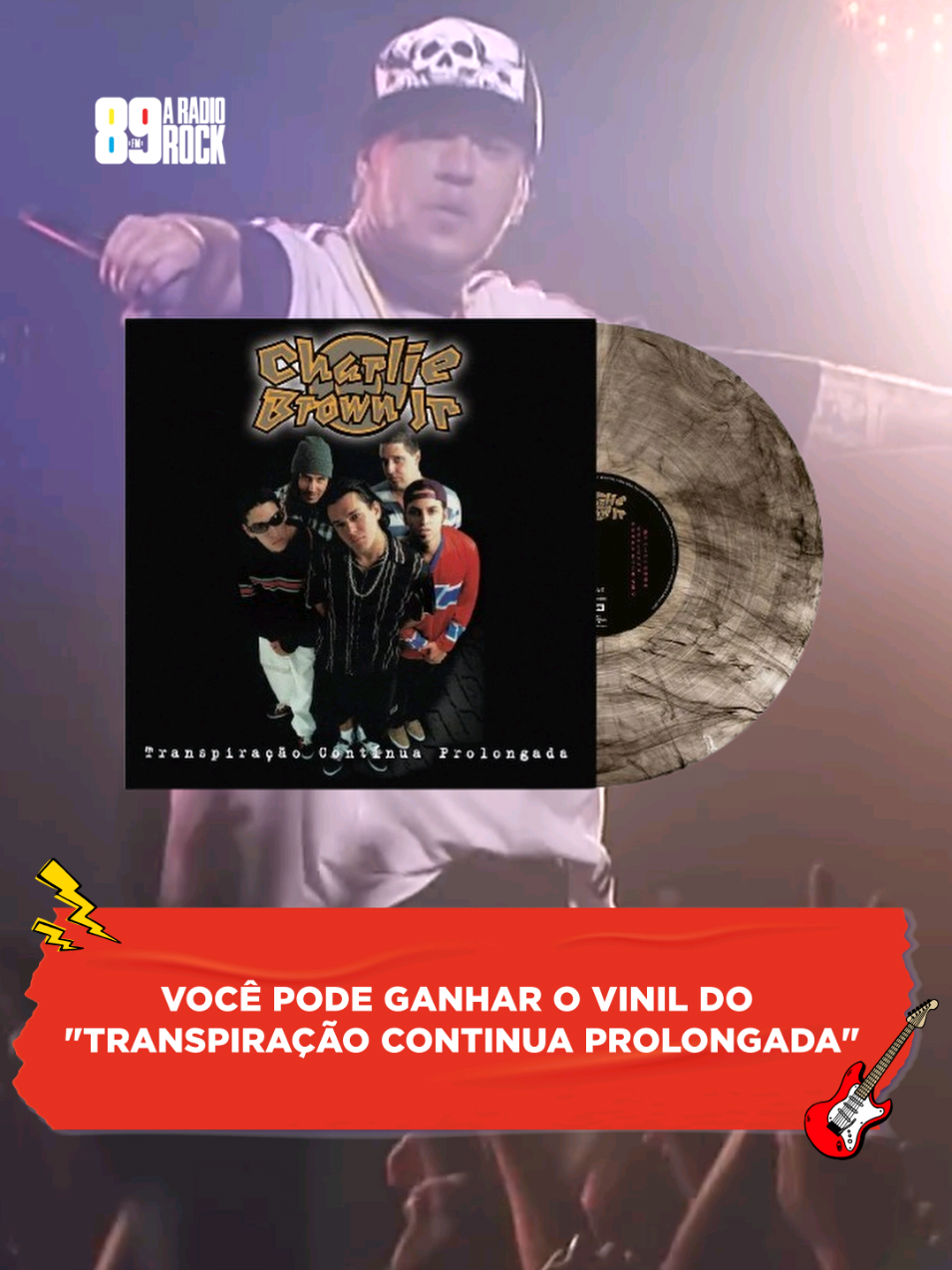 VOCÊ PODE GANHAR O VINIL DO  