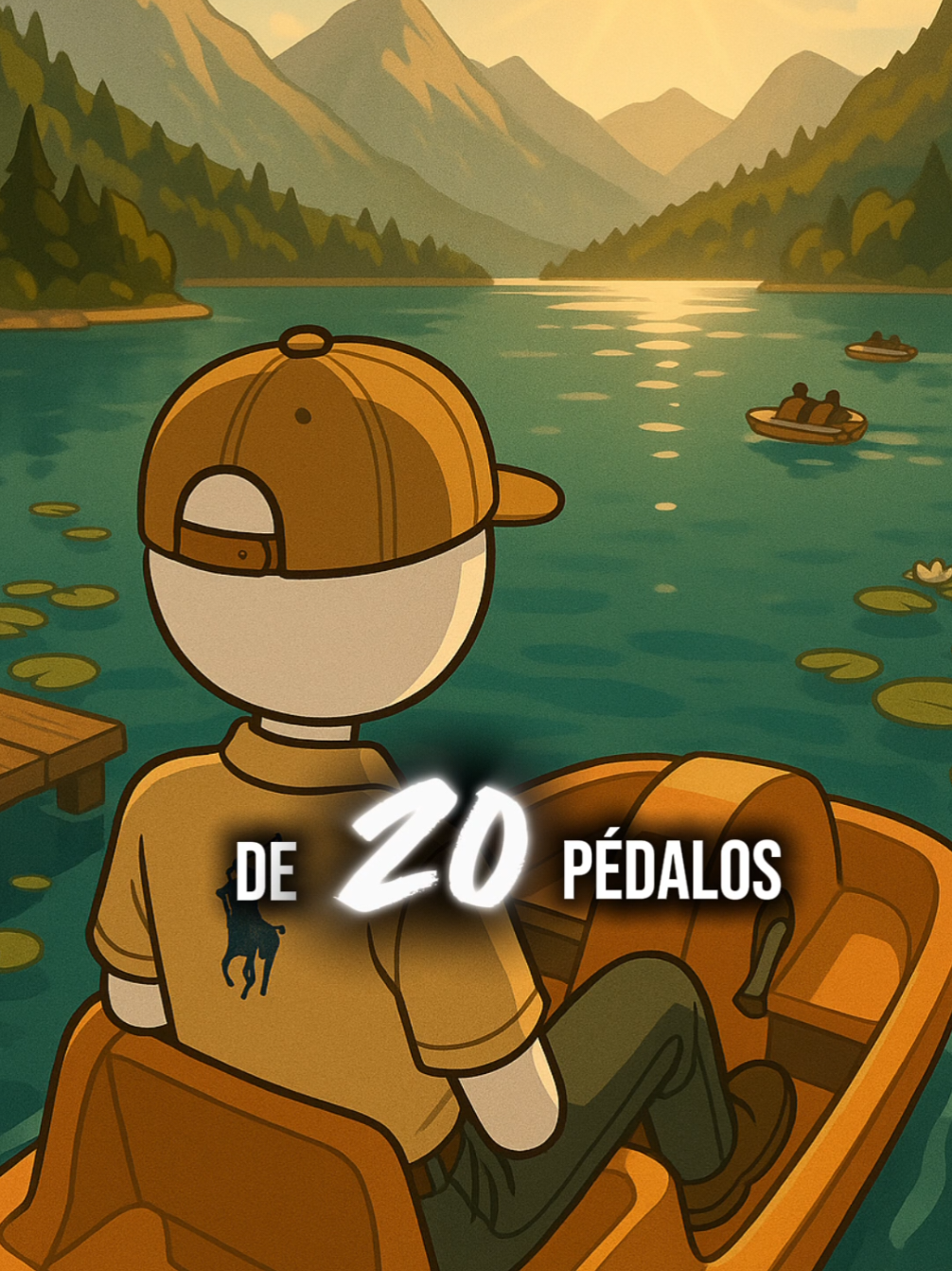 Alors, tu vas lancer ton business de pédalo ✅? #lac #pedalo #argent 