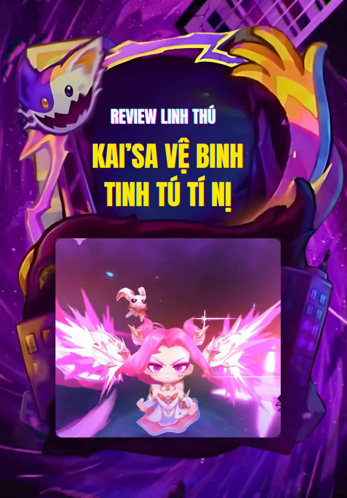 Review Kaisa Vệ Binh Tinh Tú Tí Nị , ra mắt ở phiên bản 15.3 Đấu Trường Chân Lý / TFT Mobile #tft #dtcl #tftmobile #dtclmobile #gaming 