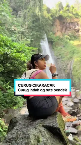 Nemu curug dengan rute pendek cocok buat pemula  📍CURUG CIKARACAK  #curugcikaracak #curugrutependek #curuguntukpemula #curugbogor #gununggedepangrango 