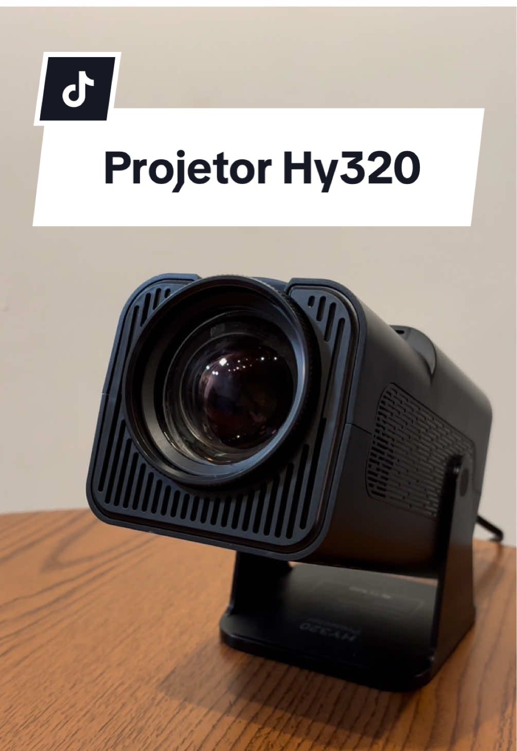 Projetor Hy320: cinema em casa! Garanta já o seu através do link na nossa bio 🔗 #projetor #projetorhy320 #tiktokshop 