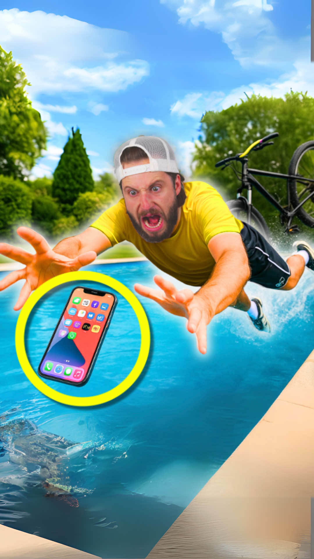 Each Phone Catch Gets More Dangerous… 👐📲⚠️   #phone #catch #challenge #funny 