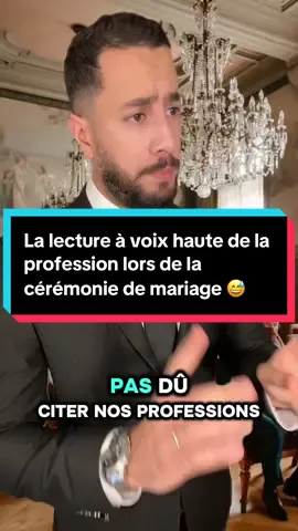 💍 Mariage : le maire doit-il lire à voix haute la profession des époux et des témoins ? #mariage #mairie #ceremonie #droit #temoinsdemariage 