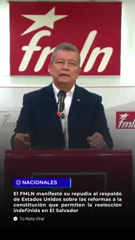 #Nacionales | Manuel ‘el Chino’ Flores tildó a Estados Unidos de cómplice e injerencista por respaldar la reelección indefinida.  #elsalvador #bukele #trump #estadosunidos 