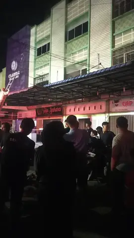 kebakaran di jalan Rajawali pekanbaru