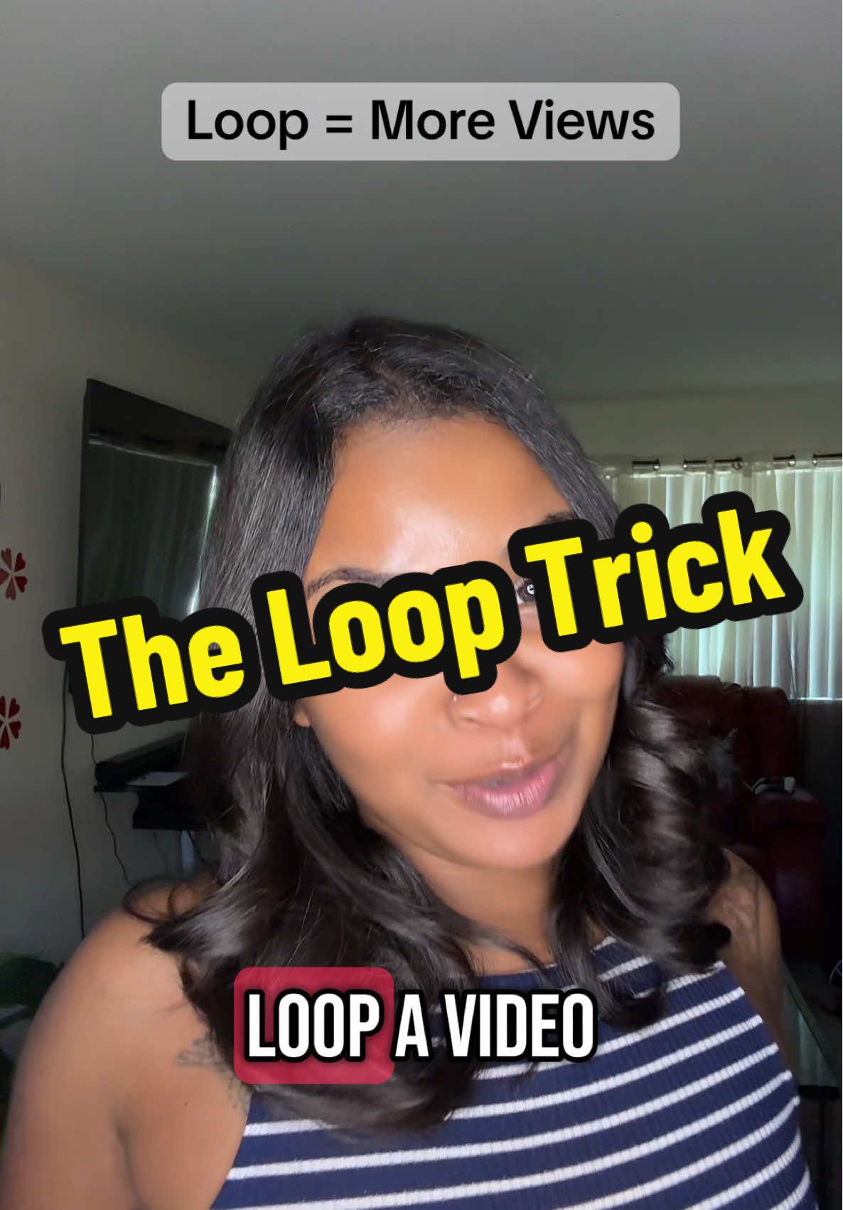 How to make your TikTok loop so they watch twice #creatorsearchinsights #loop #videoloop #videolooping #howto #tiktoktip 