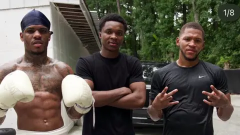 BRIAN NORMAN JR SPARS WITH ABDULLAH MASON TO PREPARE FOR HIS FIGHT WITH DEVIN HANEY! #briannormanjr #devinhaney #boxing #fyp #boxing🥊 
