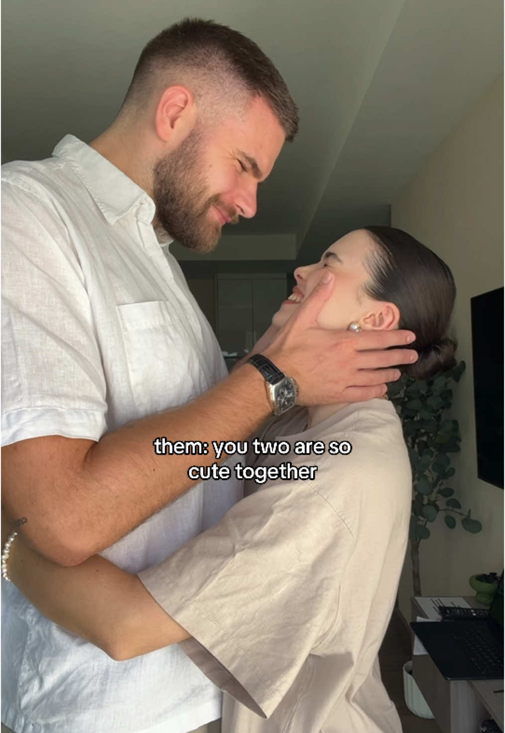 So cute🥹🫶🏻❤️  #couplegoals #lariannaandairis #relate #couplestiktok 